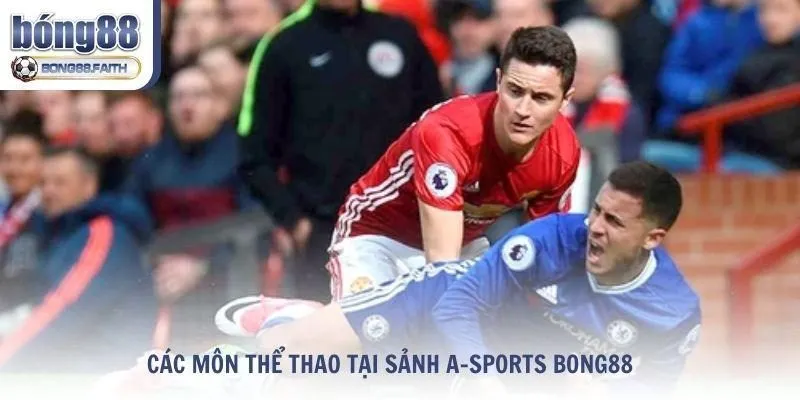 Các môn thể thao tại sảnh A-Sports Bong88