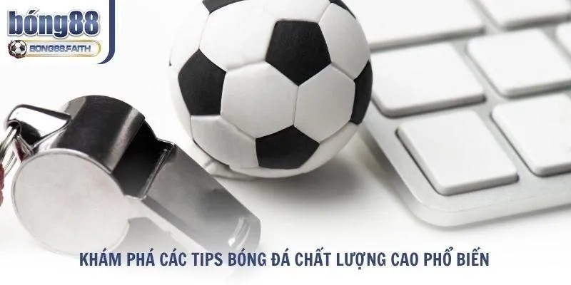 Các tips bóng đá chất lượng cao phổ biến và cách áp dụng đúng