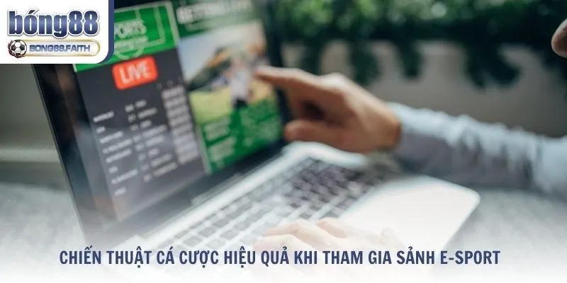Chiến thuật cá cược hiệu quả khi tham gia sảnh E-Sport tại Bong88